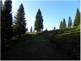 Za Ušivcem - Kapela Marije Snežne (Velika planina)